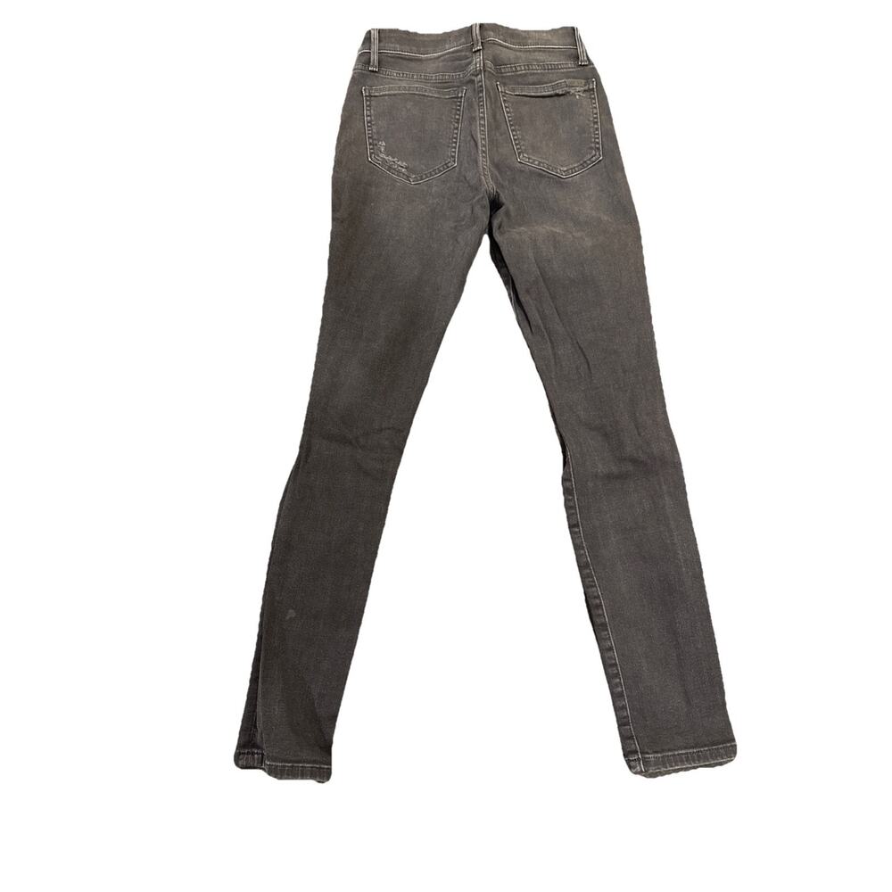 Joe’s Jeans-The Charlie High Rise Distressed Skinny Ankle Jeans - Obsidian - 24 - Picture 15 of 16